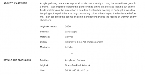 Colours of a Cornish Coast Painting by Lynne Fitzpatrick